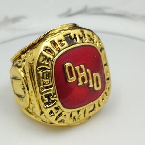 Reduced Price Woody Hayes 1977 Ohio State Buckeyes Ring Size 10.5 Fan Edition